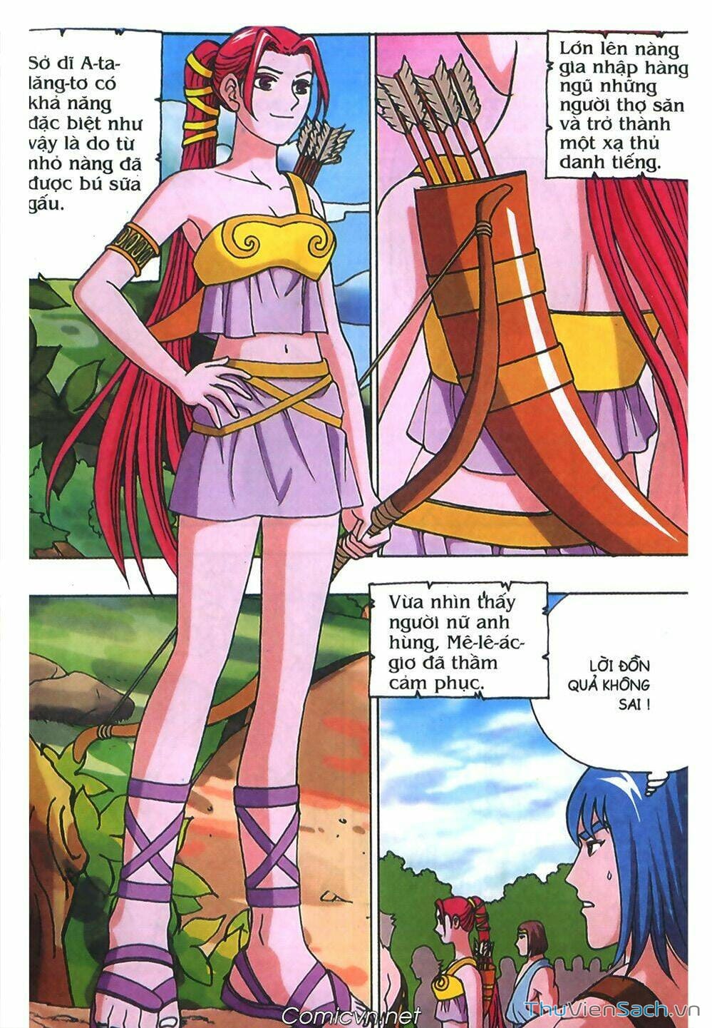 Truyện Tranh Thần Thoại Hy Lạp - Nguồn Gốc Các Vị Thần trang 3