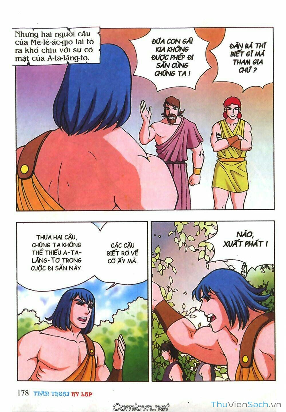 Truyện Tranh Thần Thoại Hy Lạp - Nguồn Gốc Các Vị Thần trang 3