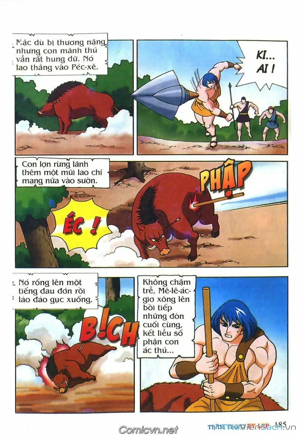 Truyện Tranh Thần Thoại Hy Lạp - Nguồn Gốc Các Vị Thần trang 3