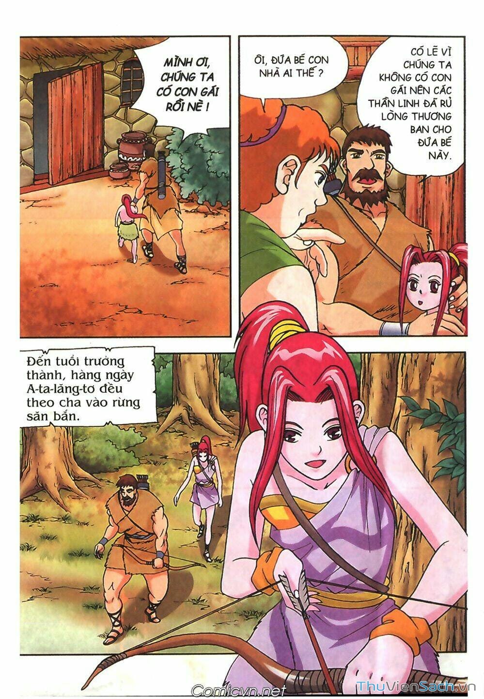 Truyện Tranh Thần Thoại Hy Lạp - Nguồn Gốc Các Vị Thần trang 3