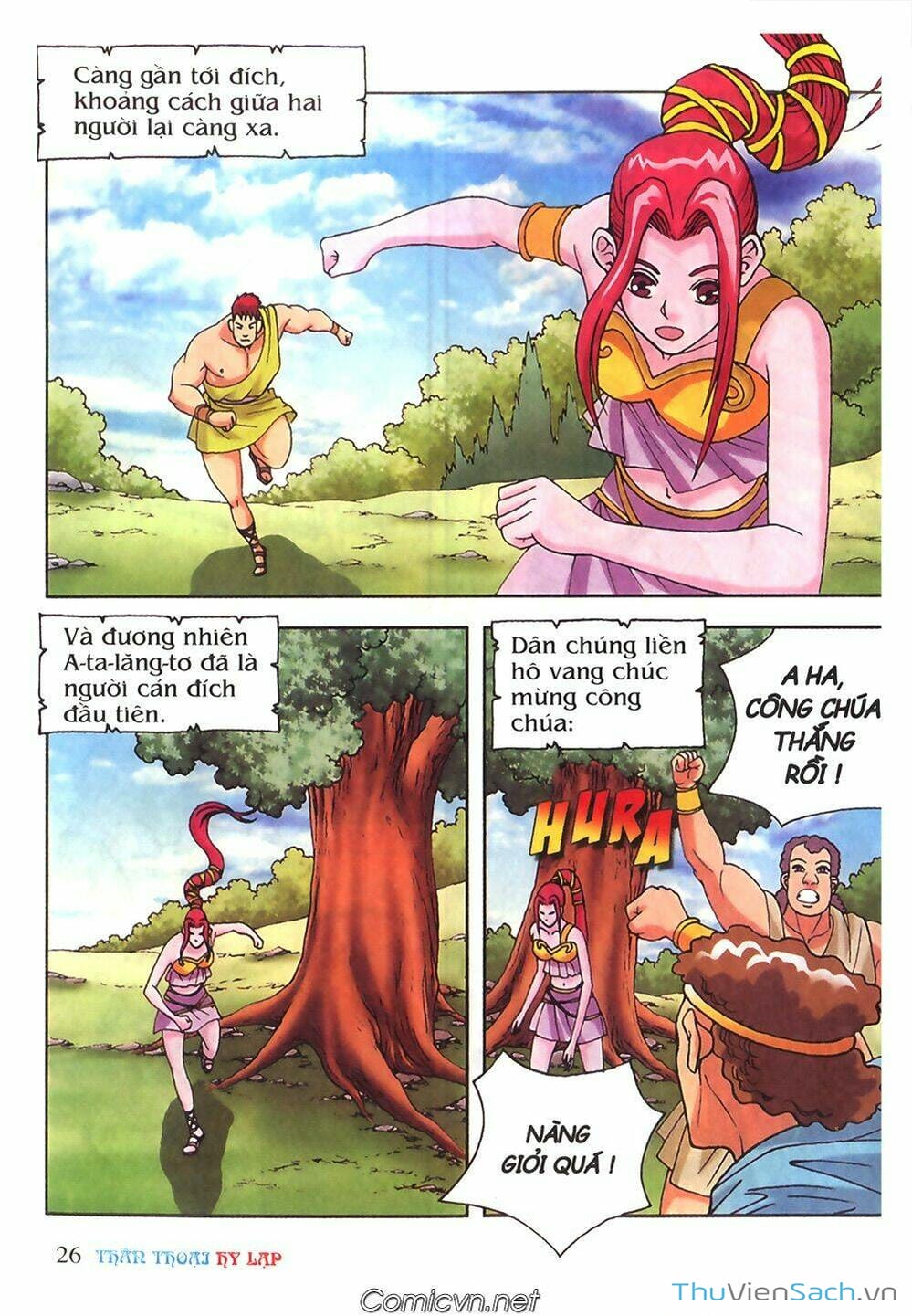 Truyện Tranh Thần Thoại Hy Lạp - Nguồn Gốc Các Vị Thần trang 3