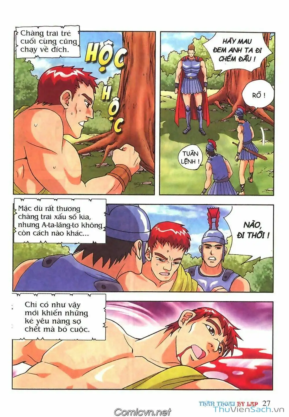 Truyện Tranh Thần Thoại Hy Lạp - Nguồn Gốc Các Vị Thần trang 3