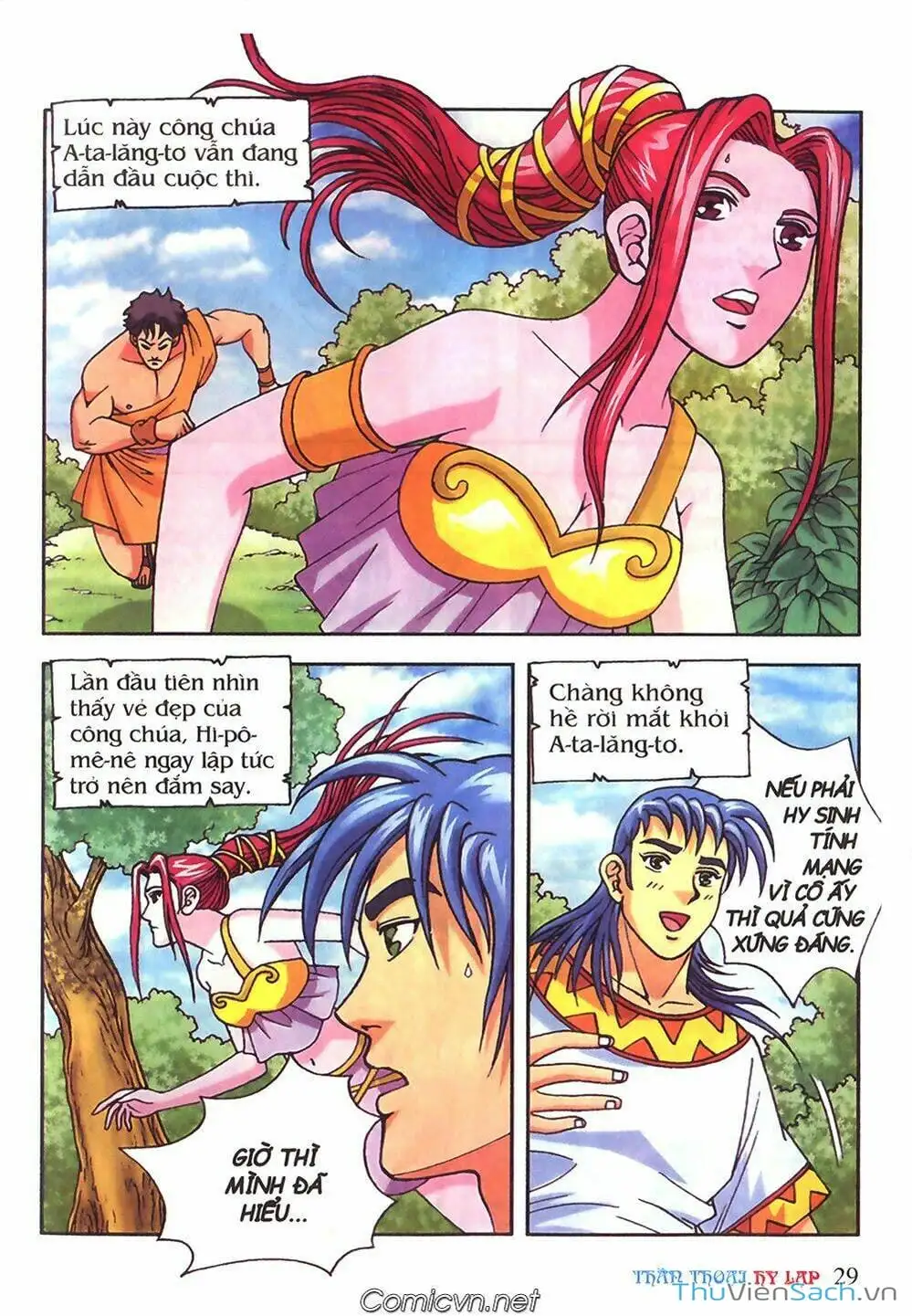 Truyện Tranh Thần Thoại Hy Lạp - Nguồn Gốc Các Vị Thần trang 3