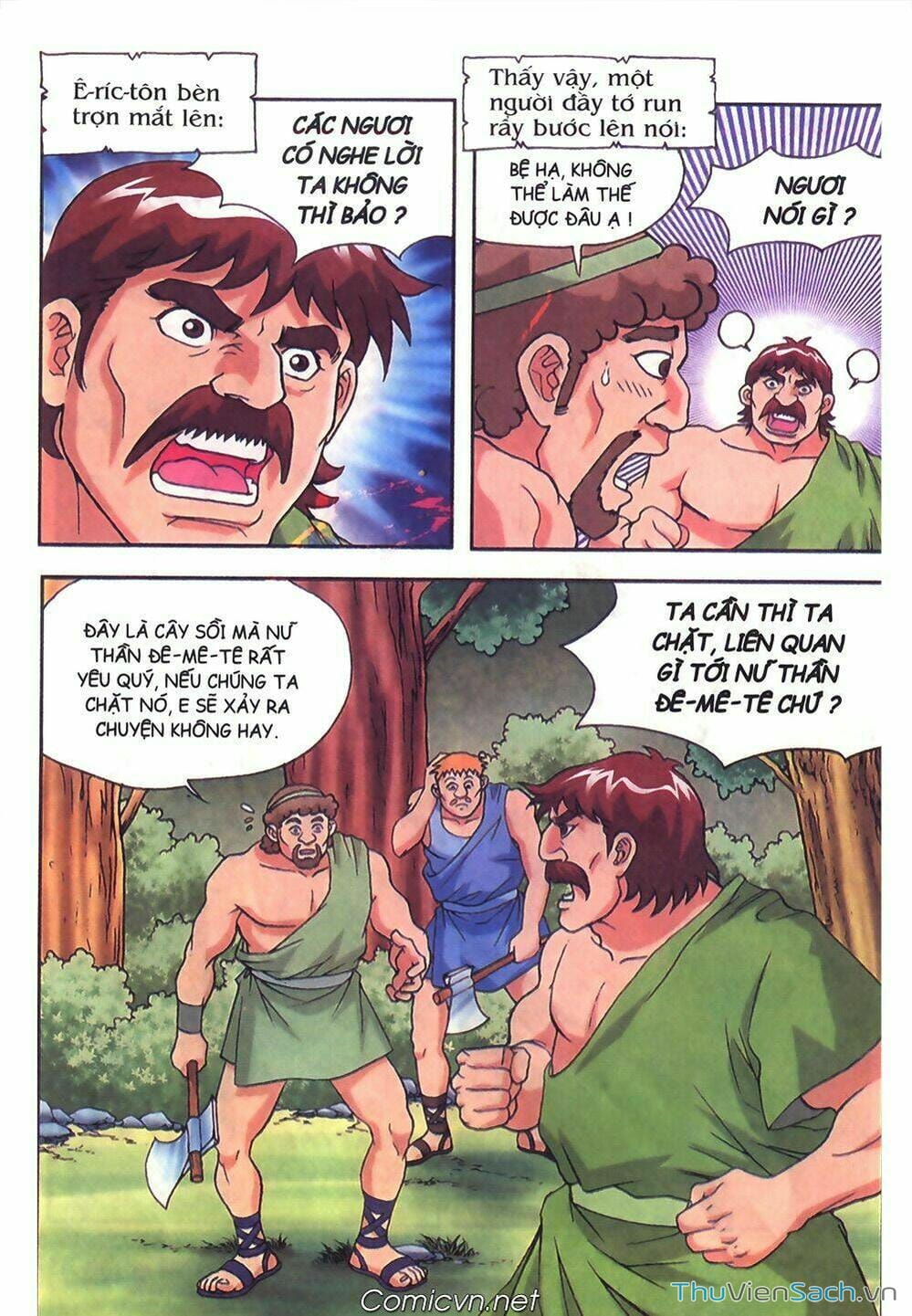 Truyện Tranh Thần Thoại Hy Lạp - Nguồn Gốc Các Vị Thần trang 3