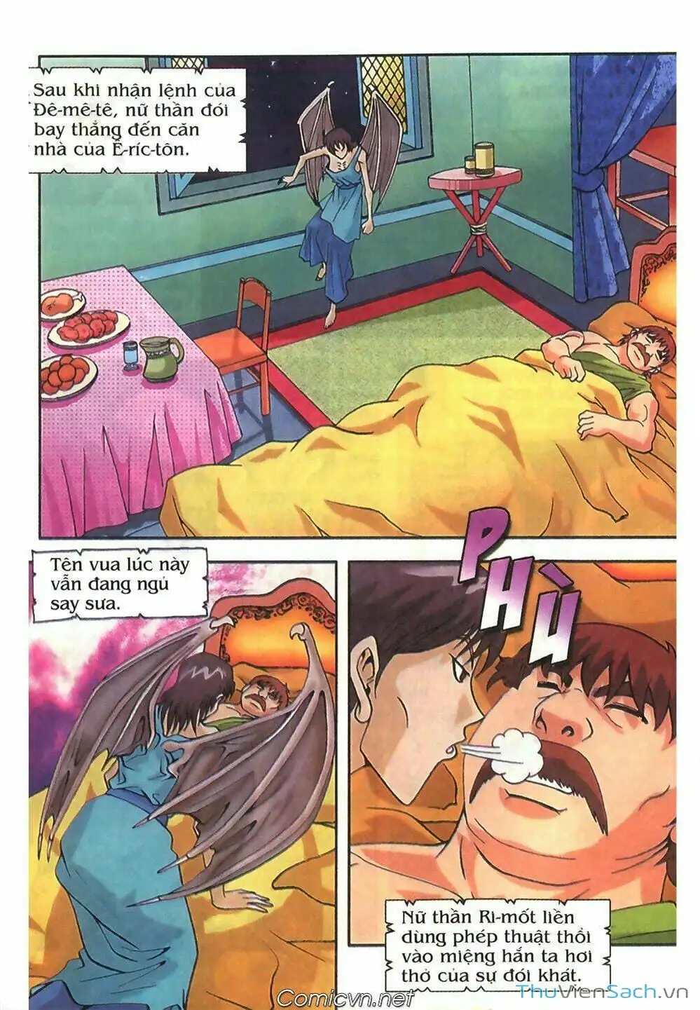 Truyện Tranh Thần Thoại Hy Lạp - Nguồn Gốc Các Vị Thần trang 3