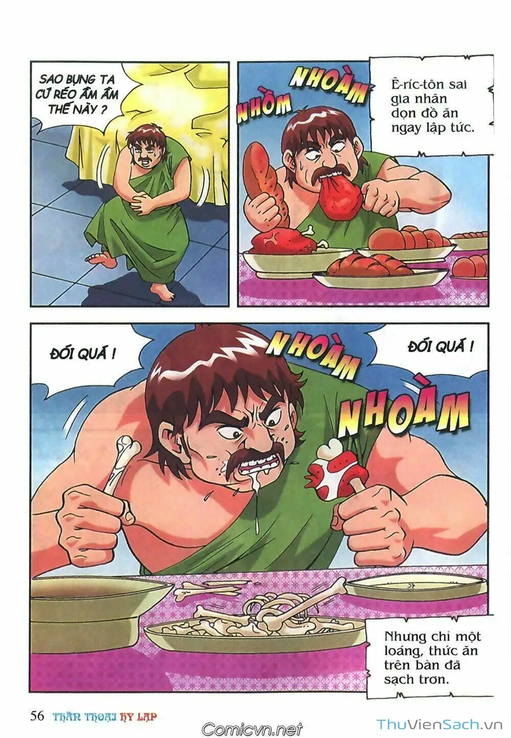 Truyện Tranh Thần Thoại Hy Lạp - Nguồn Gốc Các Vị Thần trang 3