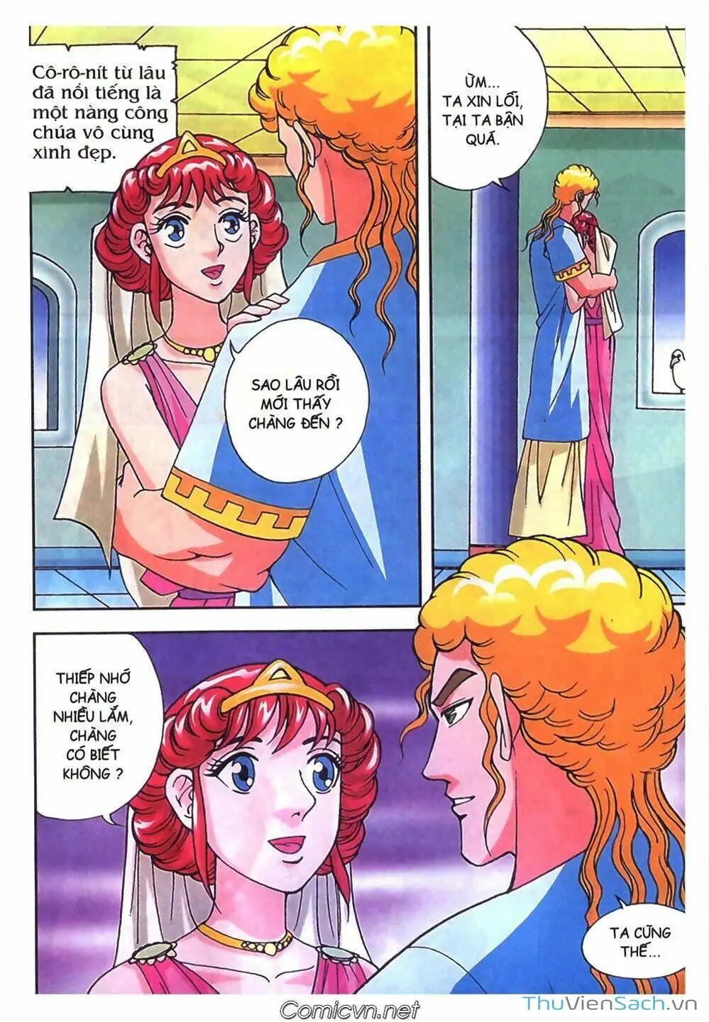 Truyện Tranh Thần Thoại Hy Lạp - Nguồn Gốc Các Vị Thần trang 3