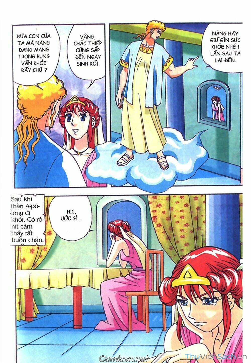 Truyện Tranh Thần Thoại Hy Lạp - Nguồn Gốc Các Vị Thần trang 3