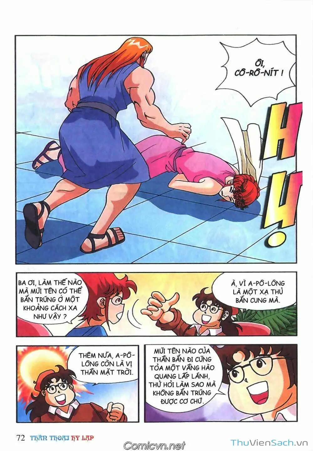 Truyện Tranh Thần Thoại Hy Lạp - Nguồn Gốc Các Vị Thần trang 3