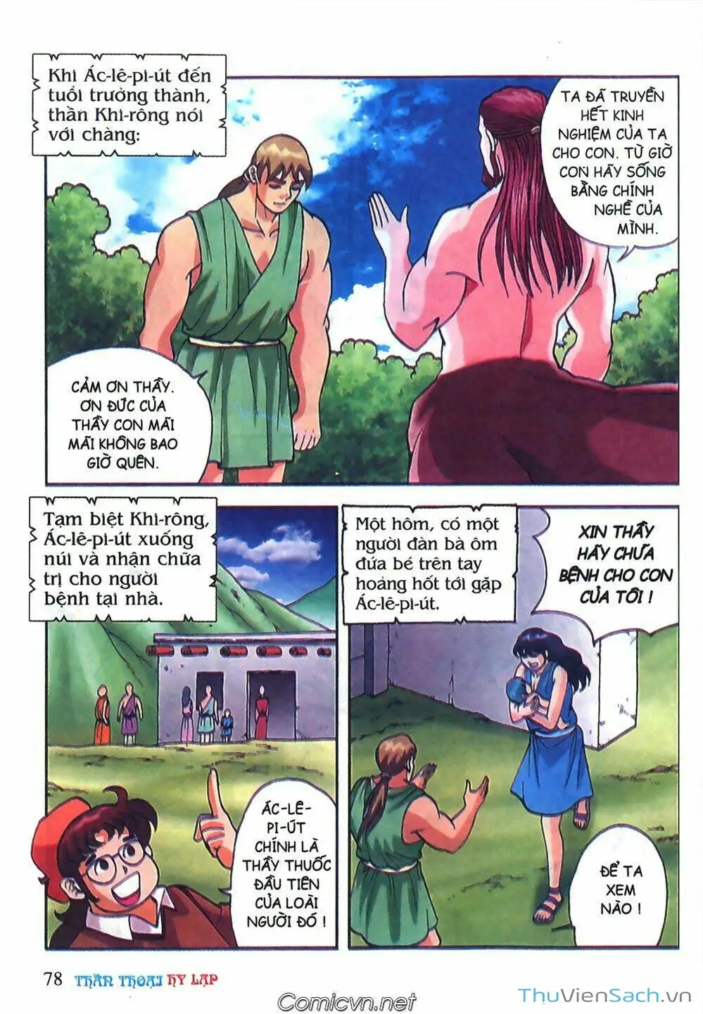 Truyện Tranh Thần Thoại Hy Lạp - Nguồn Gốc Các Vị Thần trang 3