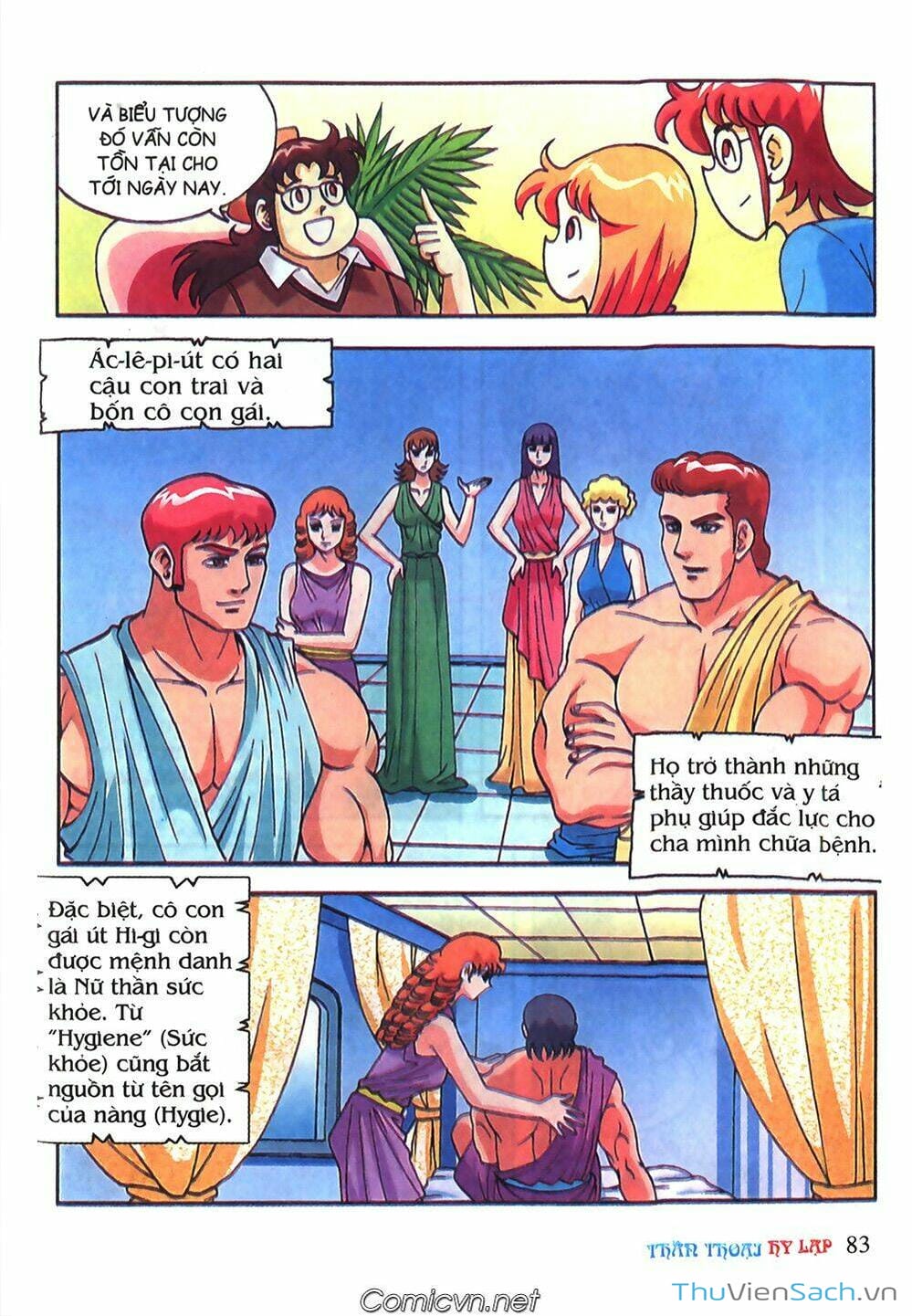 Truyện Tranh Thần Thoại Hy Lạp - Nguồn Gốc Các Vị Thần trang 3