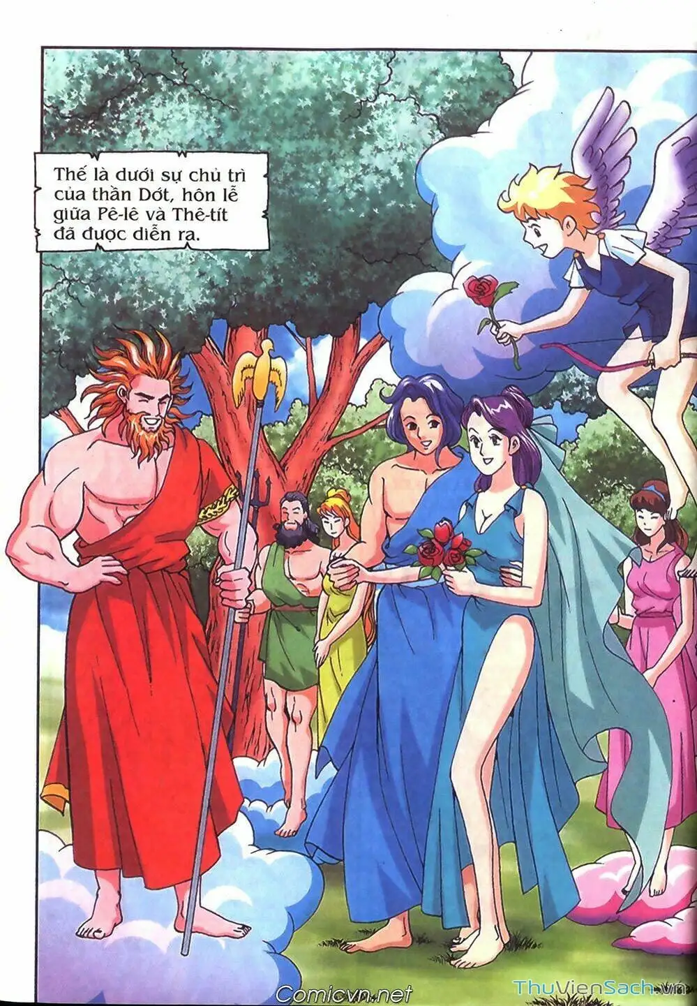 Truyện Tranh Thần Thoại Hy Lạp - Nguồn Gốc Các Vị Thần trang 3