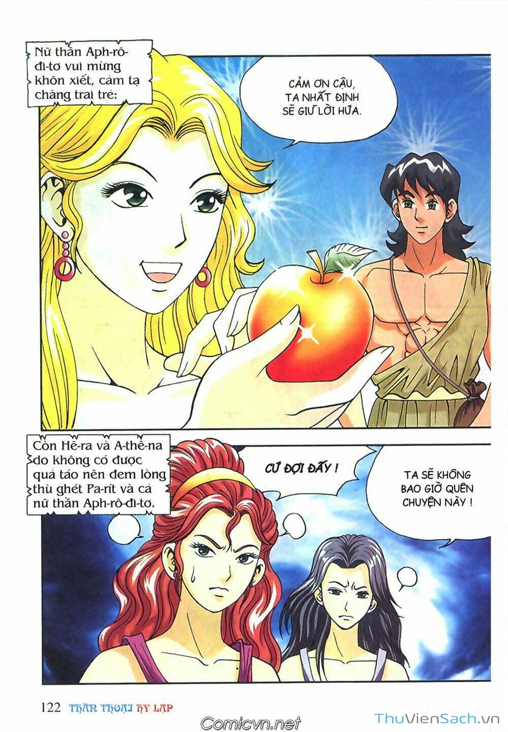 Truyện Tranh Thần Thoại Hy Lạp - Nguồn Gốc Các Vị Thần trang 3