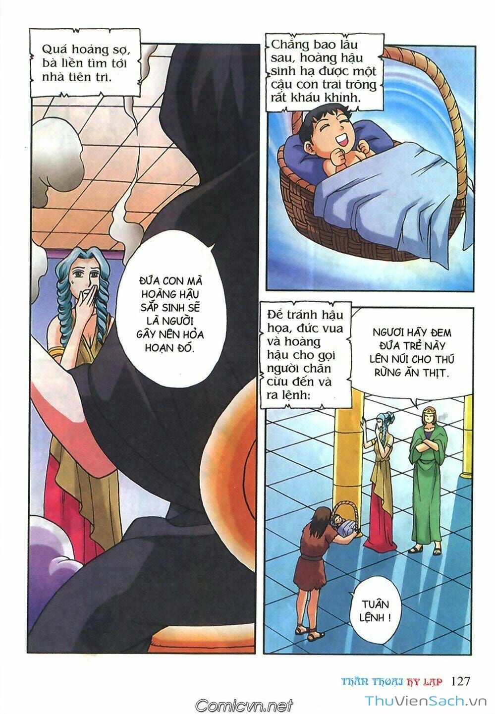 Truyện Tranh Thần Thoại Hy Lạp - Nguồn Gốc Các Vị Thần trang 3