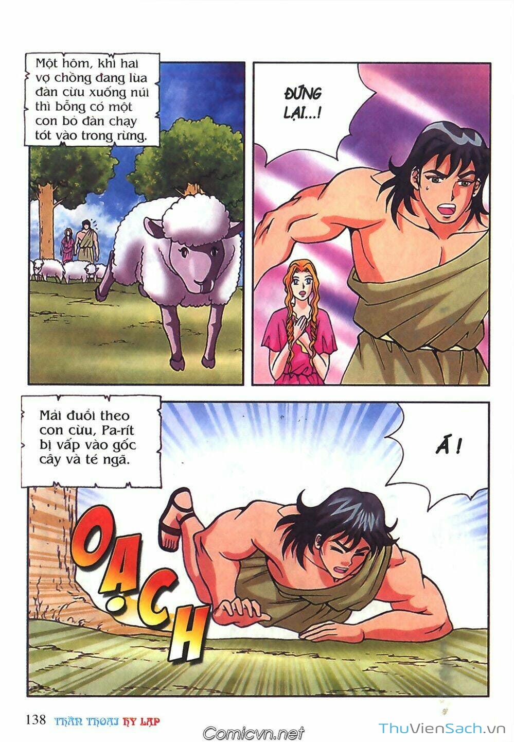 Truyện Tranh Thần Thoại Hy Lạp - Nguồn Gốc Các Vị Thần trang 3