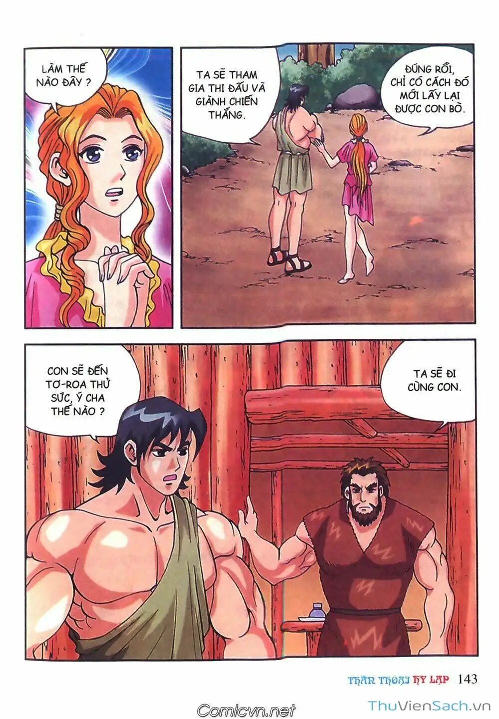 Truyện Tranh Thần Thoại Hy Lạp - Nguồn Gốc Các Vị Thần trang 3