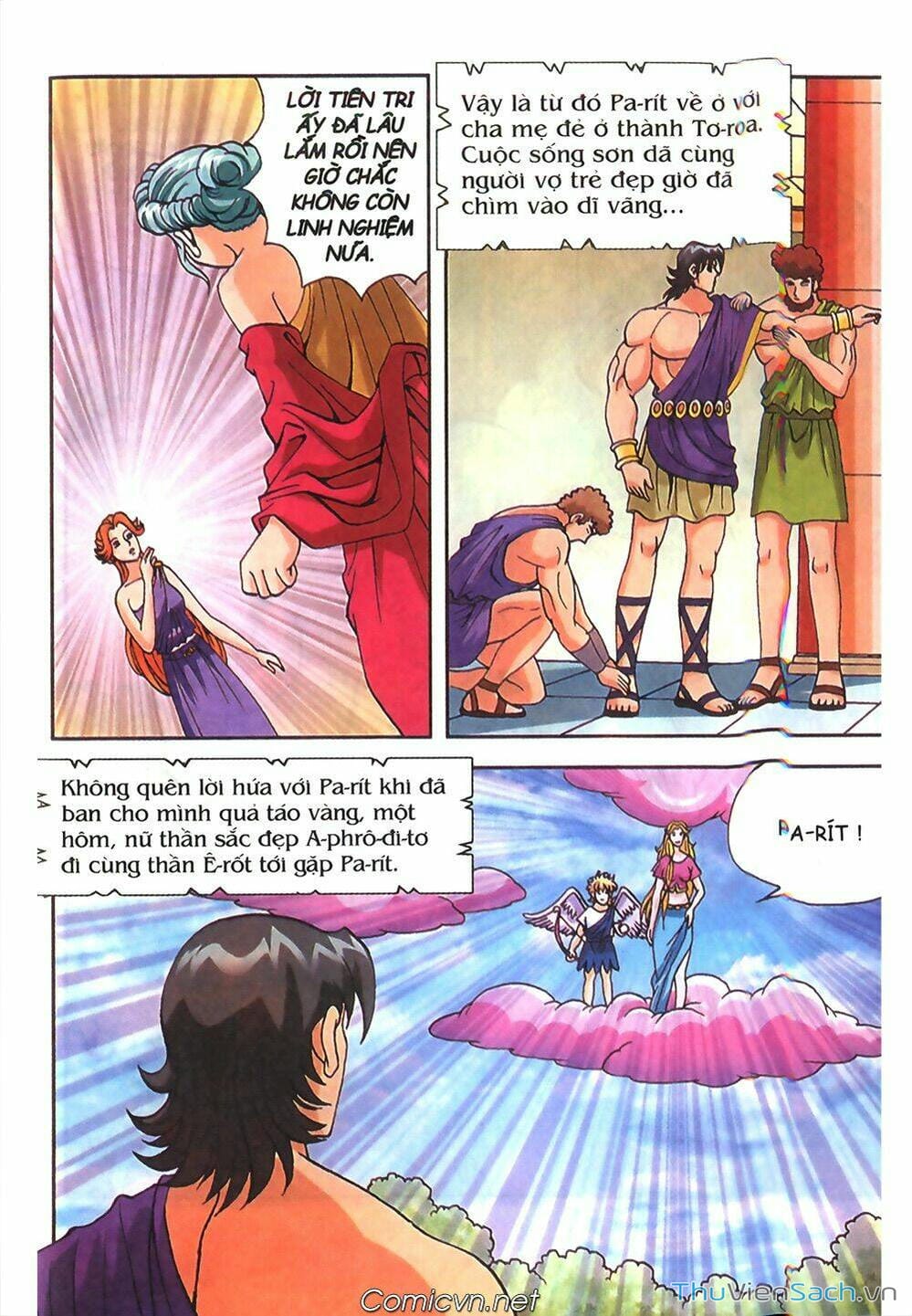 Truyện Tranh Thần Thoại Hy Lạp - Nguồn Gốc Các Vị Thần trang 3