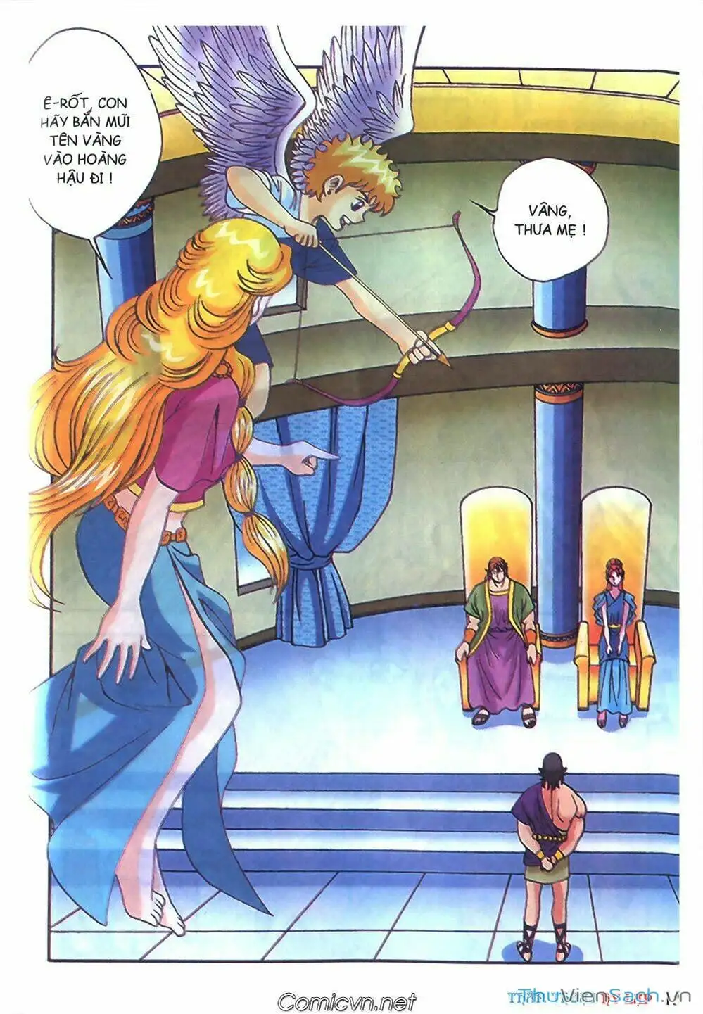 Truyện Tranh Thần Thoại Hy Lạp - Nguồn Gốc Các Vị Thần trang 3