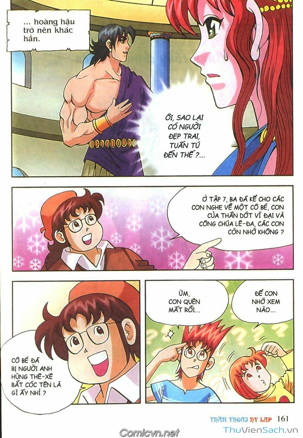 Truyện Tranh Thần Thoại Hy Lạp - Nguồn Gốc Các Vị Thần trang 3