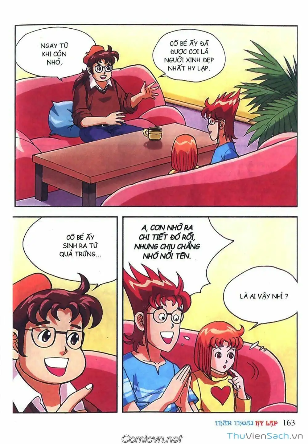 Truyện Tranh Thần Thoại Hy Lạp - Nguồn Gốc Các Vị Thần trang 3