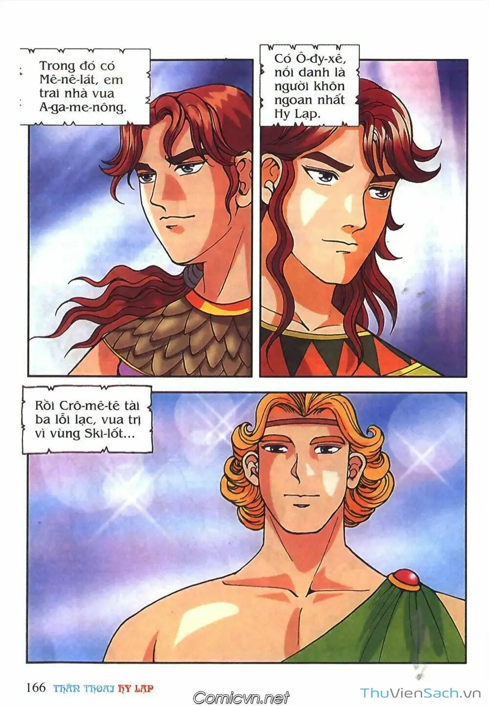 Truyện Tranh Thần Thoại Hy Lạp - Nguồn Gốc Các Vị Thần trang 3