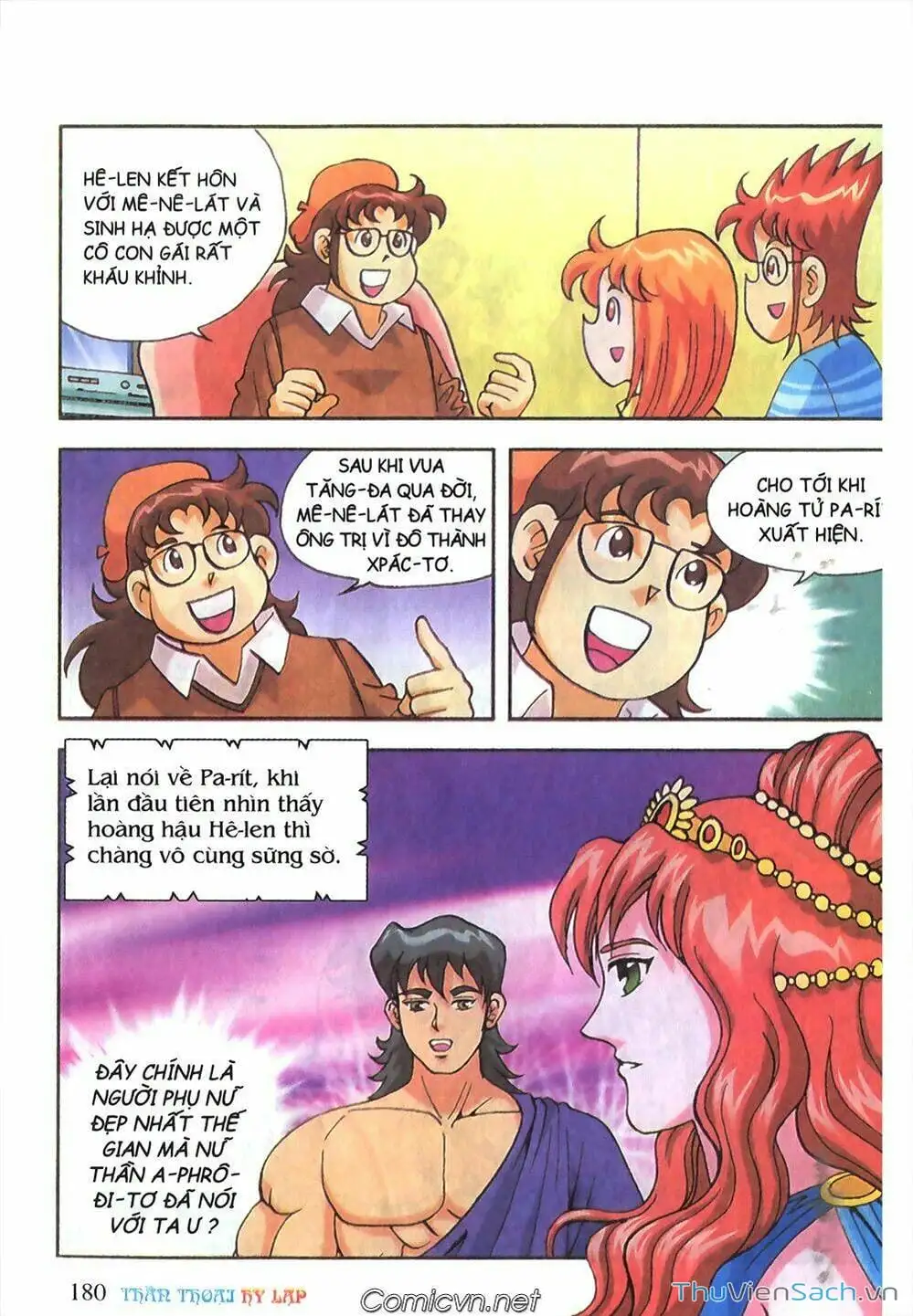 Truyện Tranh Thần Thoại Hy Lạp - Nguồn Gốc Các Vị Thần trang 3