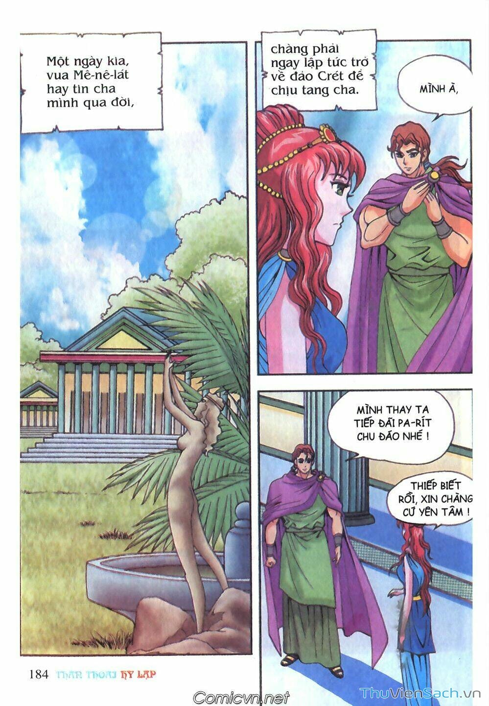 Truyện Tranh Thần Thoại Hy Lạp - Nguồn Gốc Các Vị Thần trang 3