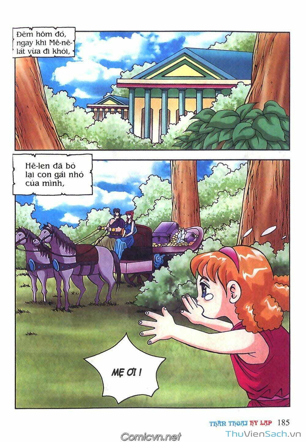 Truyện Tranh Thần Thoại Hy Lạp - Nguồn Gốc Các Vị Thần trang 3