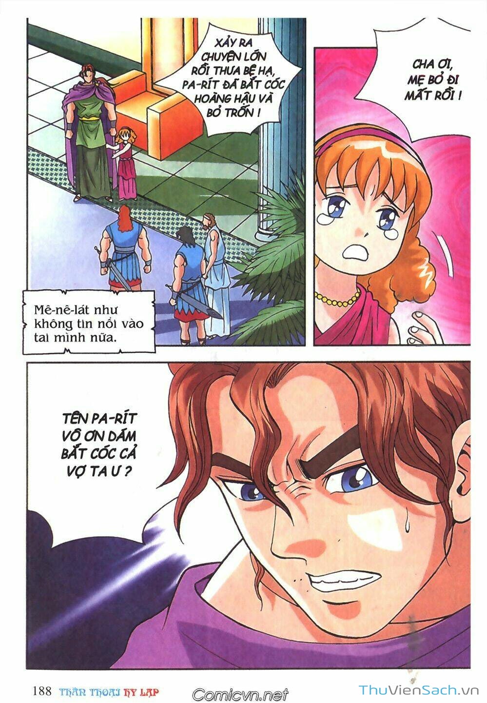 Truyện Tranh Thần Thoại Hy Lạp - Nguồn Gốc Các Vị Thần trang 3