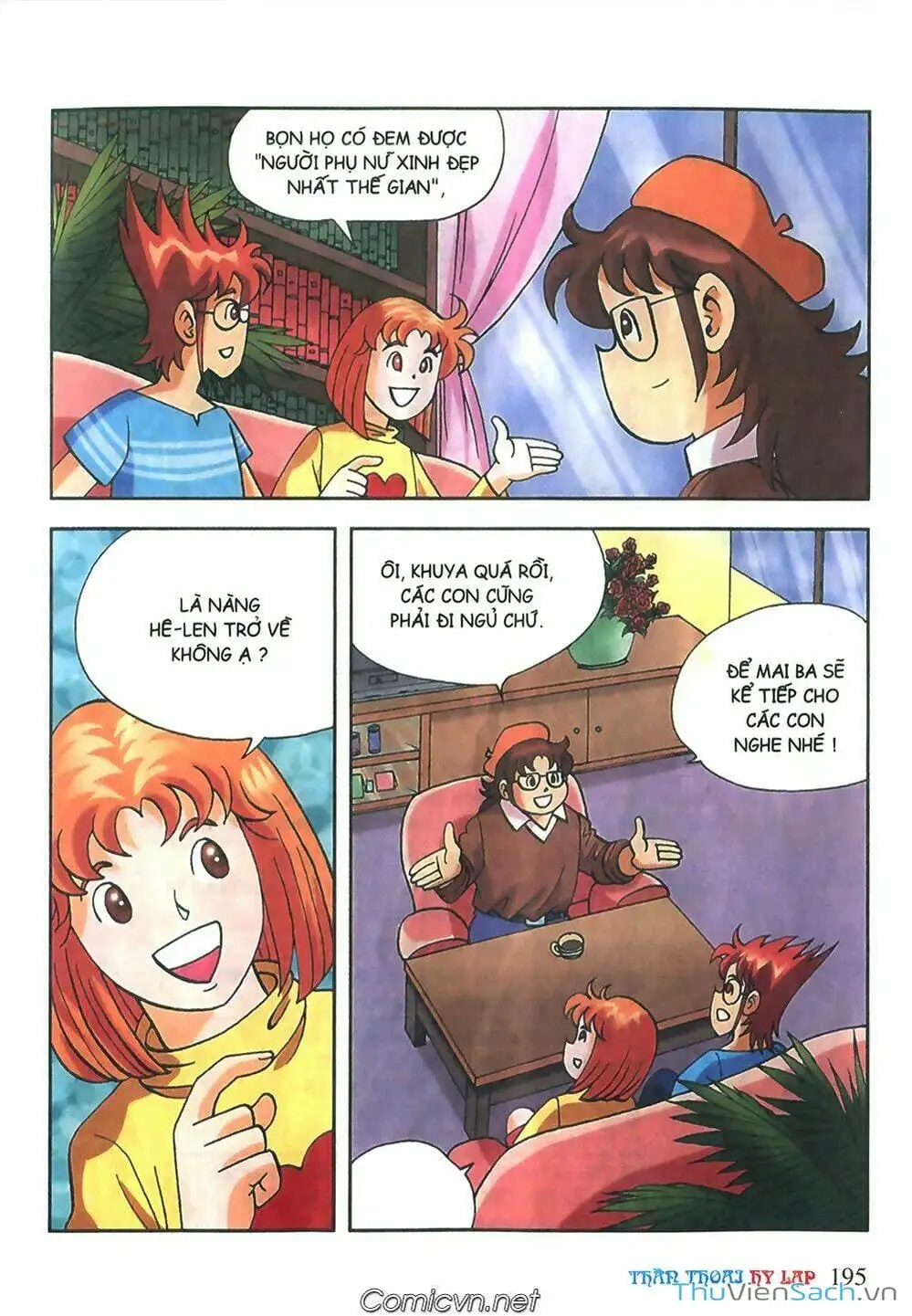 Truyện Tranh Thần Thoại Hy Lạp - Nguồn Gốc Các Vị Thần trang 3