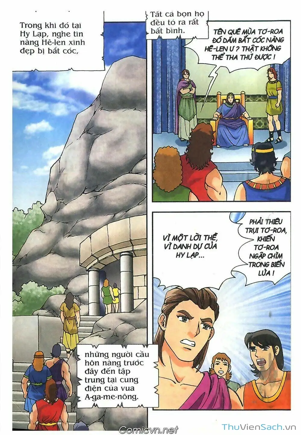 Truyện Tranh Thần Thoại Hy Lạp - Nguồn Gốc Các Vị Thần trang 3