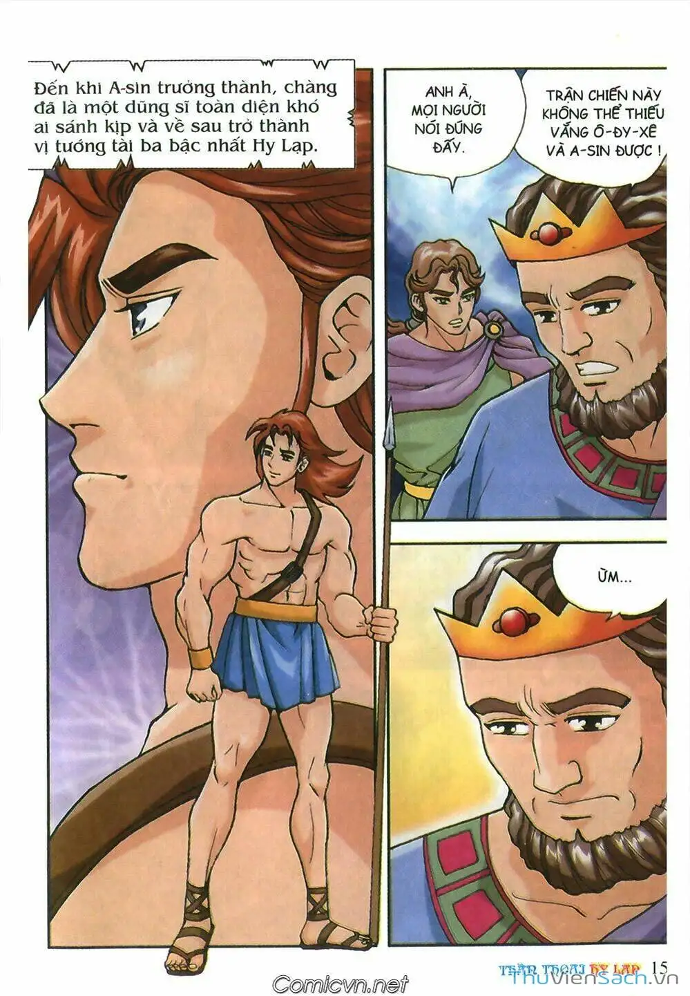 Truyện Tranh Thần Thoại Hy Lạp - Nguồn Gốc Các Vị Thần trang 3