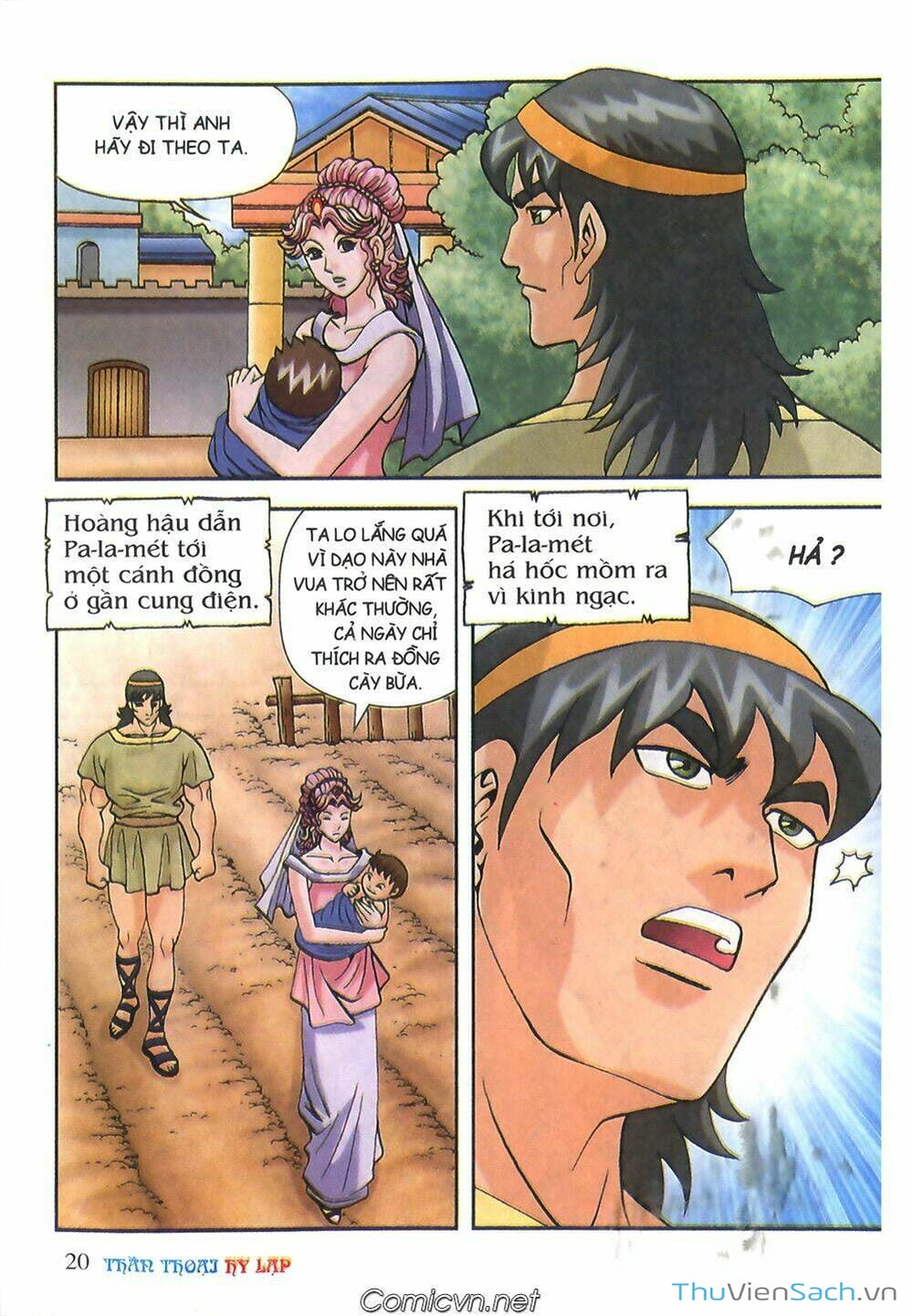 Truyện Tranh Thần Thoại Hy Lạp - Nguồn Gốc Các Vị Thần trang 3