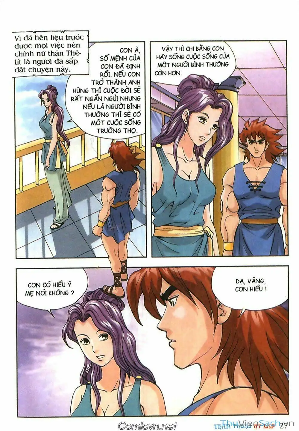 Truyện Tranh Thần Thoại Hy Lạp - Nguồn Gốc Các Vị Thần trang 3