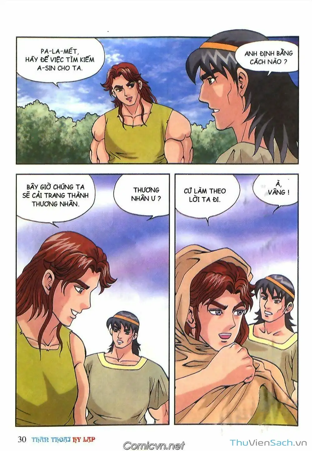 Truyện Tranh Thần Thoại Hy Lạp - Nguồn Gốc Các Vị Thần trang 3