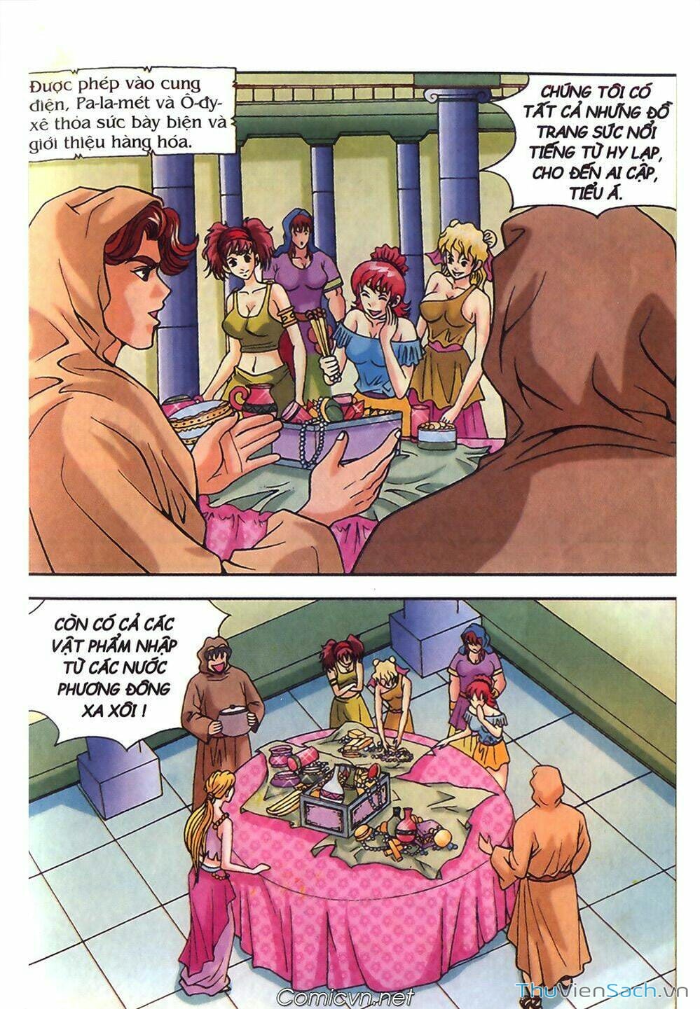 Truyện Tranh Thần Thoại Hy Lạp - Nguồn Gốc Các Vị Thần trang 3