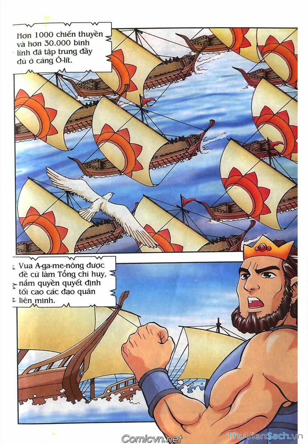 Truyện Tranh Thần Thoại Hy Lạp - Nguồn Gốc Các Vị Thần trang 3