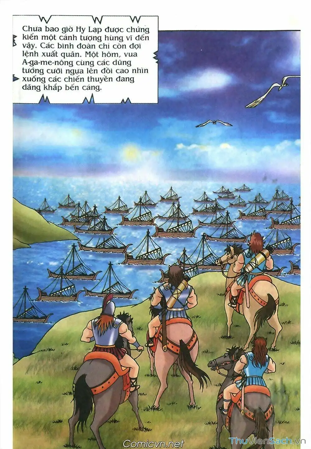 Truyện Tranh Thần Thoại Hy Lạp - Nguồn Gốc Các Vị Thần trang 3