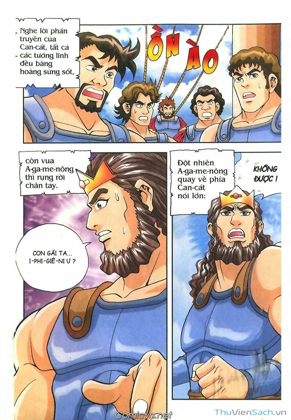 Truyện Tranh Thần Thoại Hy Lạp - Nguồn Gốc Các Vị Thần trang 3