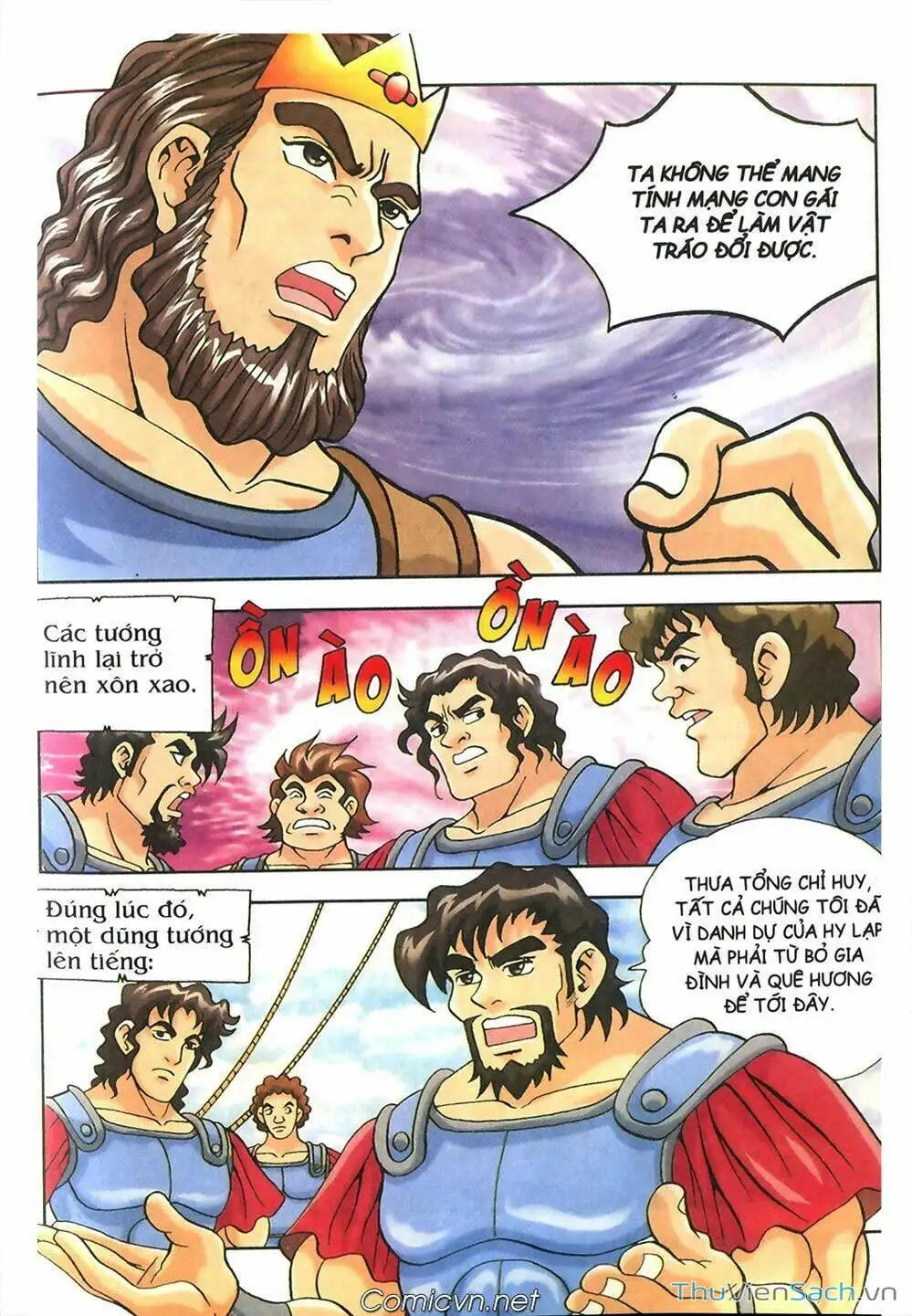 Truyện Tranh Thần Thoại Hy Lạp - Nguồn Gốc Các Vị Thần trang 3