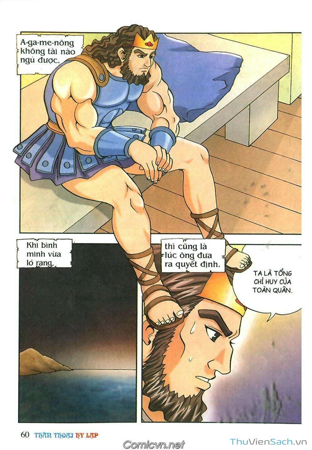 Truyện Tranh Thần Thoại Hy Lạp - Nguồn Gốc Các Vị Thần trang 3