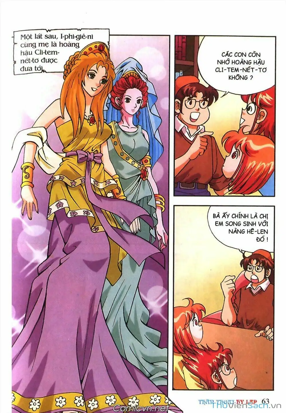 Truyện Tranh Thần Thoại Hy Lạp - Nguồn Gốc Các Vị Thần trang 3