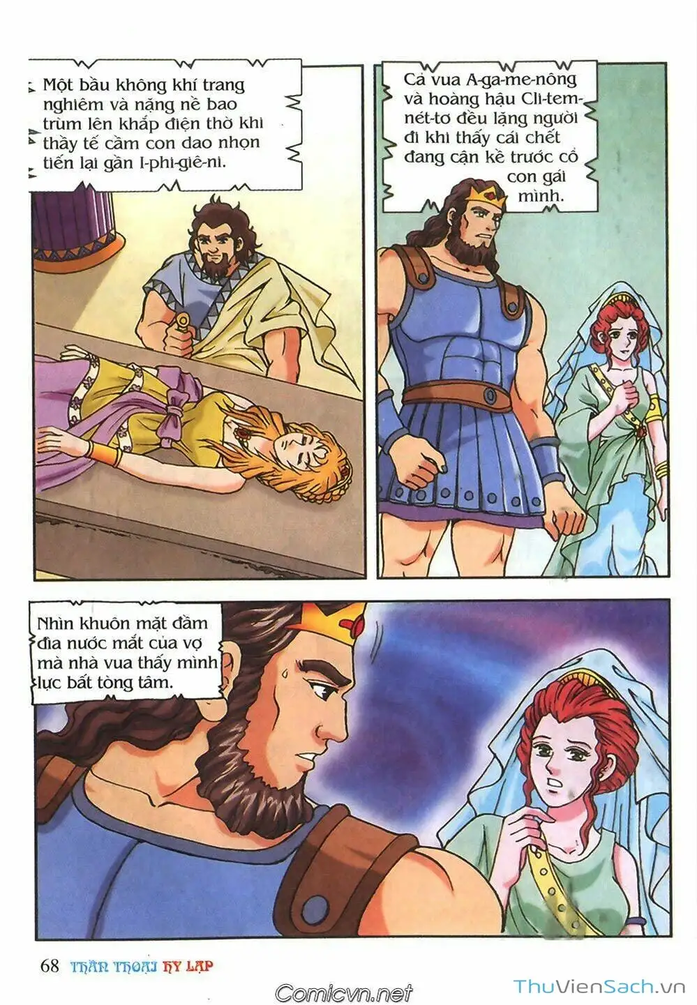 Truyện Tranh Thần Thoại Hy Lạp - Nguồn Gốc Các Vị Thần trang 3