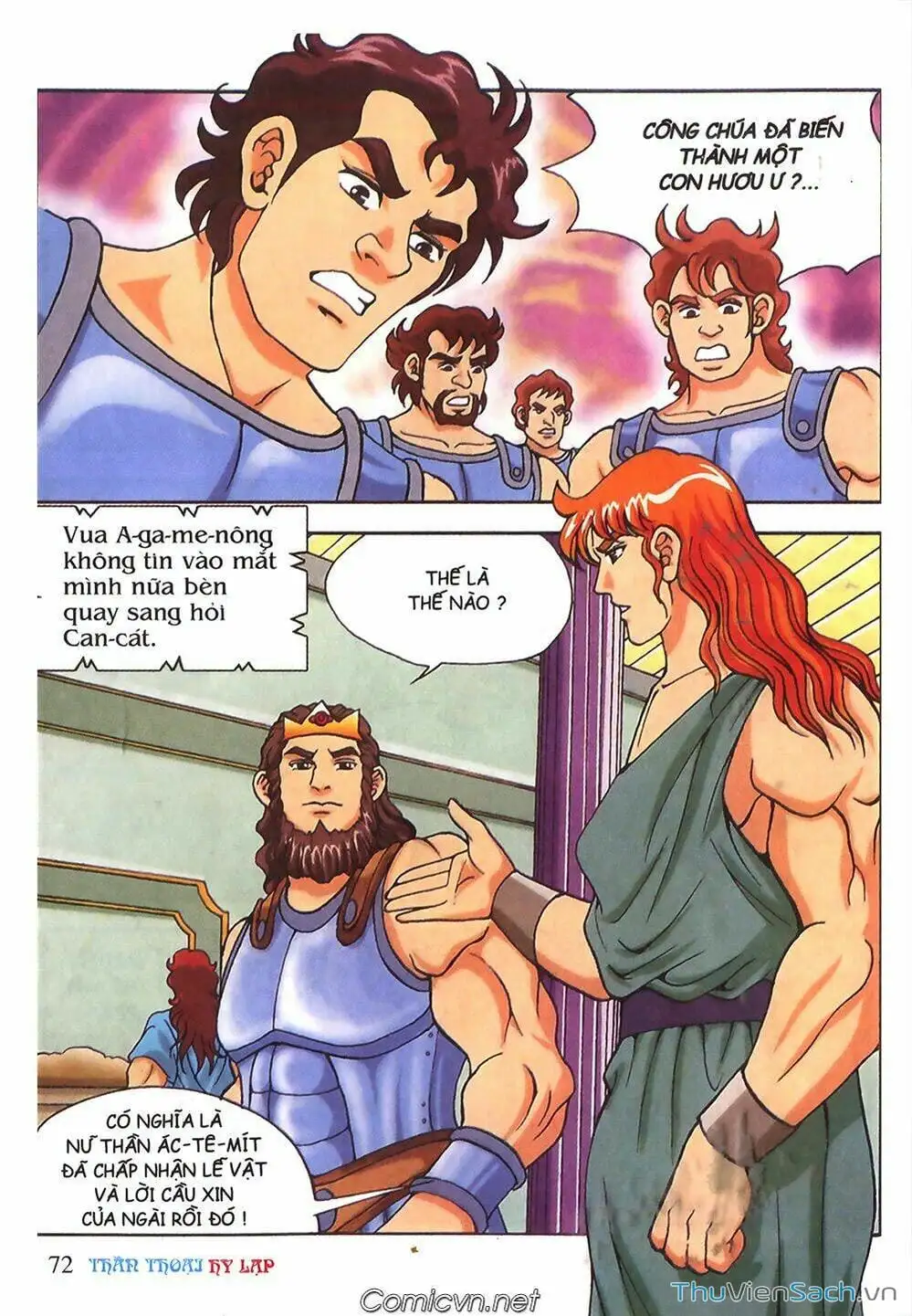 Truyện Tranh Thần Thoại Hy Lạp - Nguồn Gốc Các Vị Thần trang 3