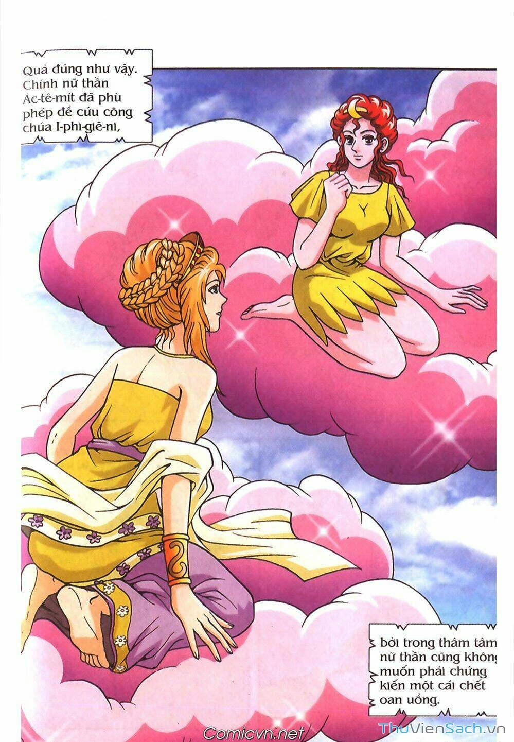 Truyện Tranh Thần Thoại Hy Lạp - Nguồn Gốc Các Vị Thần trang 3