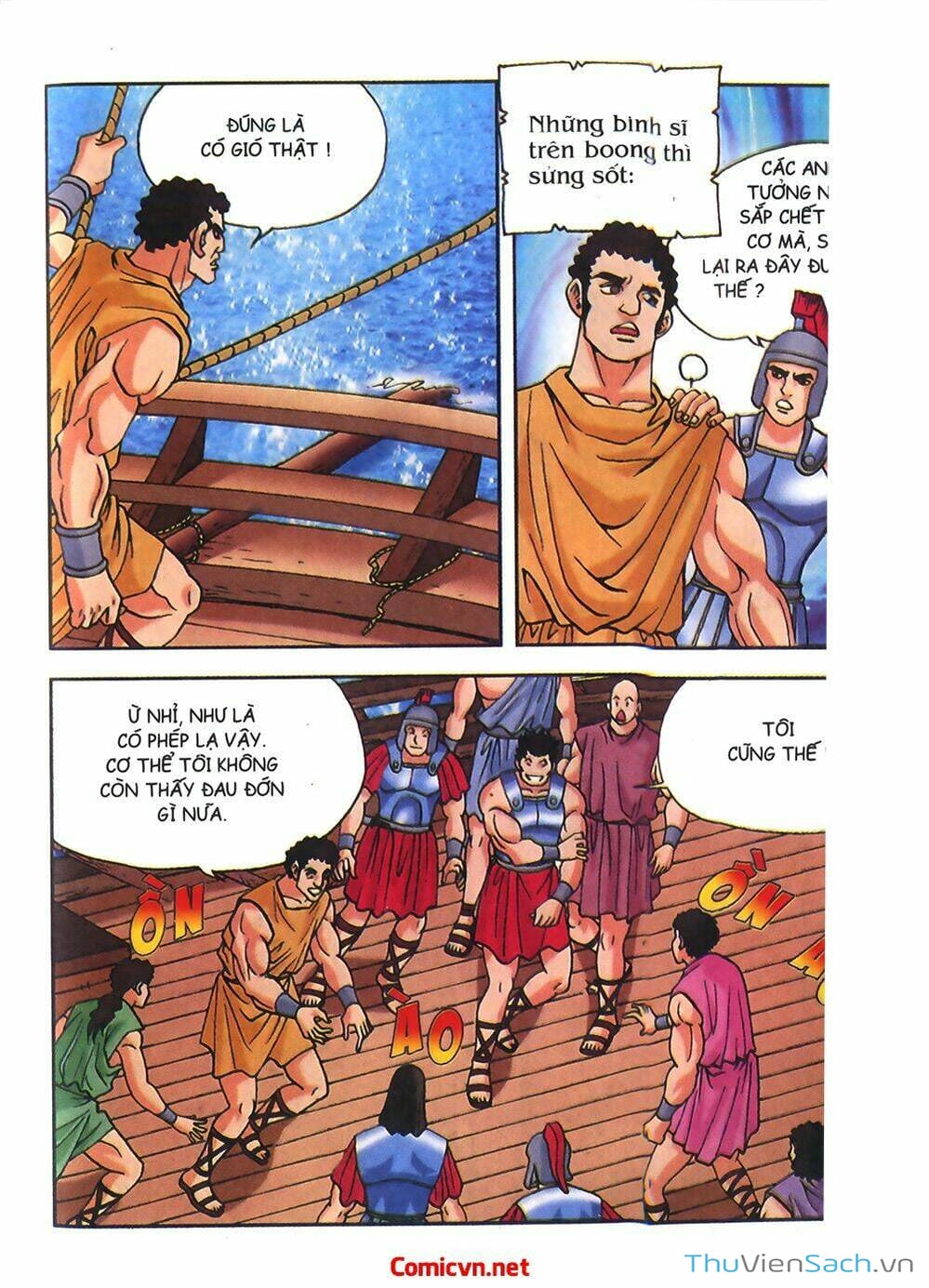 Truyện Tranh Thần Thoại Hy Lạp - Nguồn Gốc Các Vị Thần trang 3