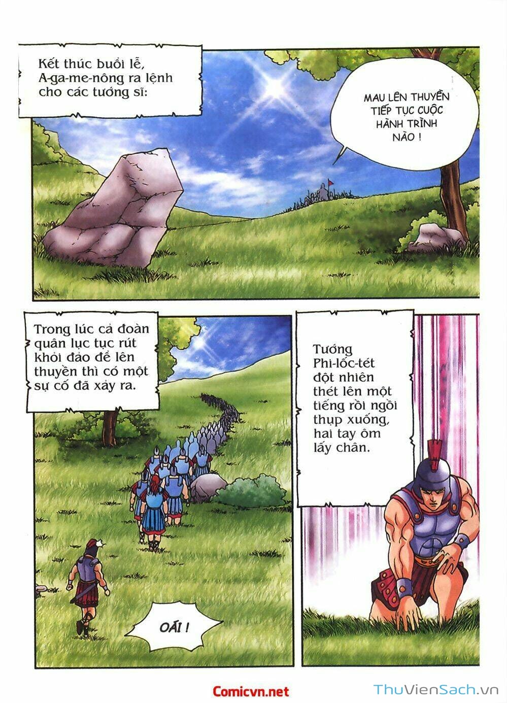 Truyện Tranh Thần Thoại Hy Lạp - Nguồn Gốc Các Vị Thần trang 3