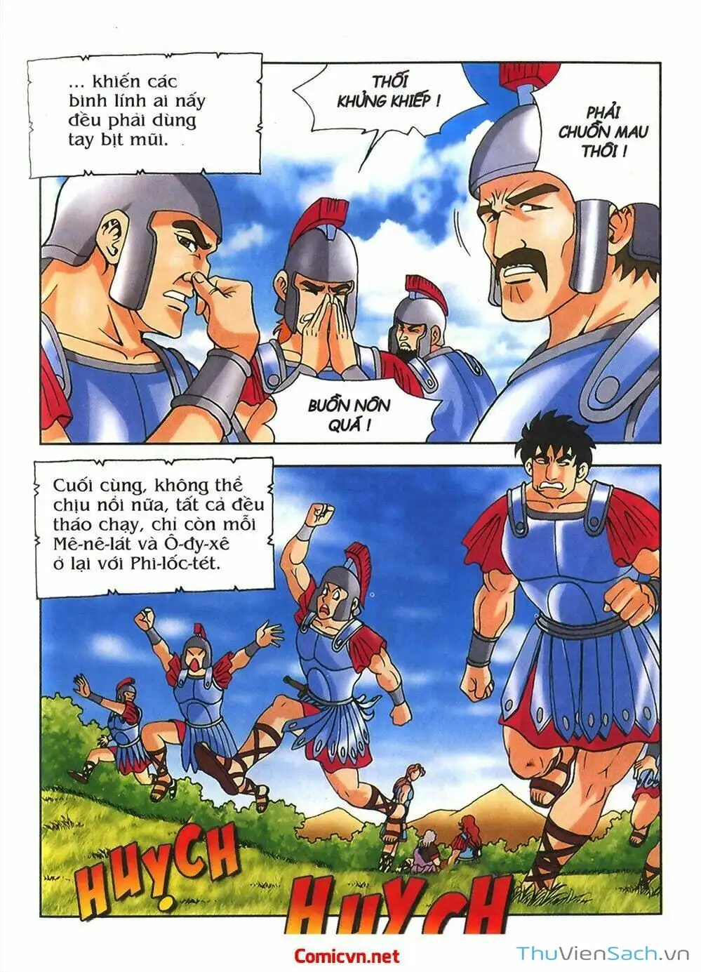 Truyện Tranh Thần Thoại Hy Lạp - Nguồn Gốc Các Vị Thần trang 3