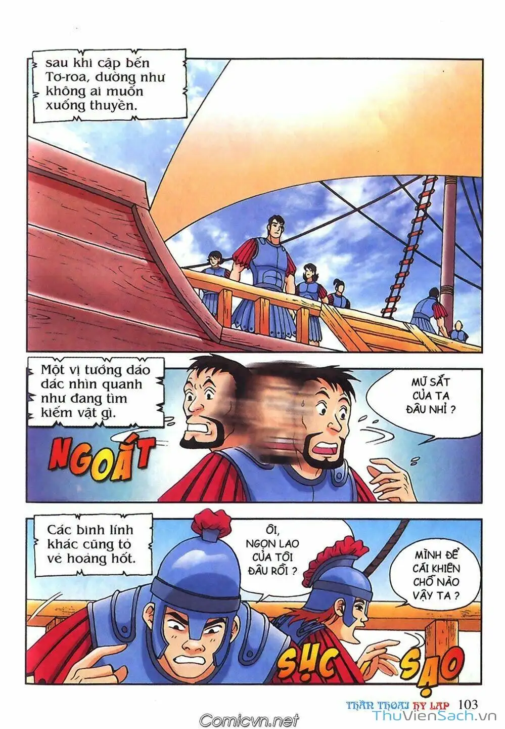 Truyện Tranh Thần Thoại Hy Lạp - Nguồn Gốc Các Vị Thần trang 3