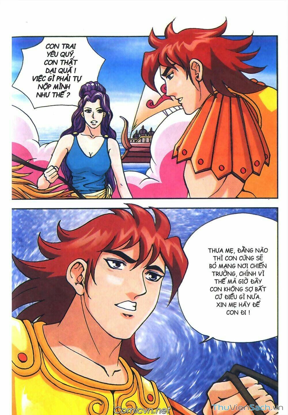 Truyện Tranh Thần Thoại Hy Lạp - Nguồn Gốc Các Vị Thần trang 3